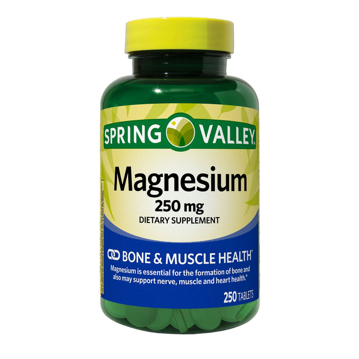 Spring Valley Magnesium Tablets Dietary Supplement; 250 mg; 250 Count