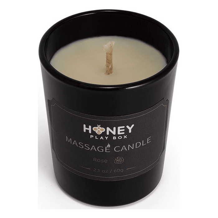 Rose Scented Wax Candle Romantic Massage Flirt Candle Low Temperature 2.1oz 60g