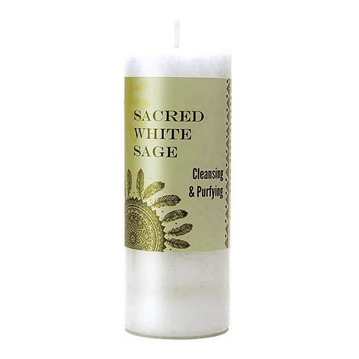 World Magic - Sacred White Sage Candle