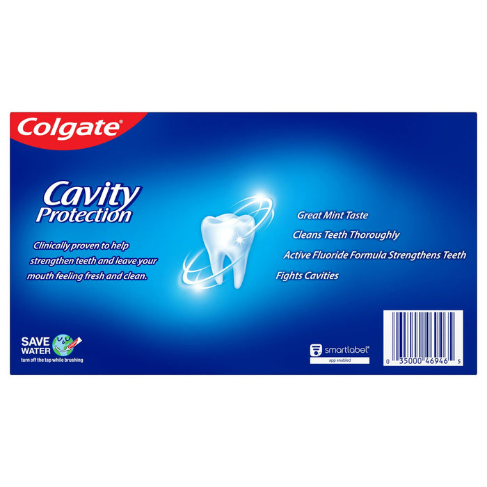 Colgate Cavity Protection Toothpaste; Great Regular Flavor; 6 oz; 3 Pack
