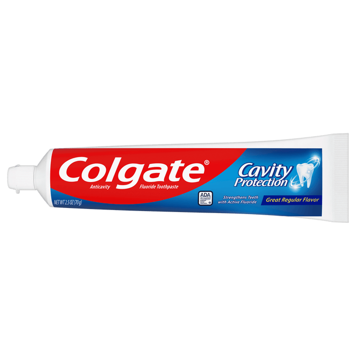 Colgate Cavity Protection Toothpaste with Fluoride; Minty Flavor; 2.5 oz Tube