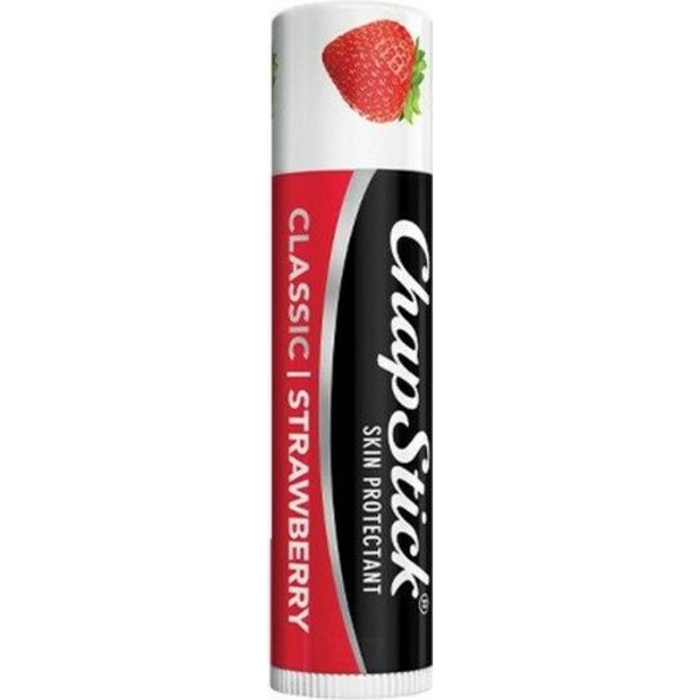 ChapStick Classic Strawberry Skin Protectant Lip Care 0.15 Oz