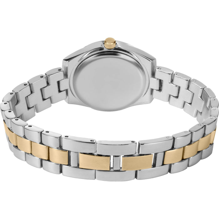 Viewpoint by Timex Women's 30mm Mother-of-Pearl Dial Watch ¨C Two-Tone Stainless Steel Bracelet Watch