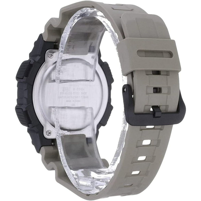 Casio Men's Sport Digital Watch with Vibration, Tan W736H-5AV