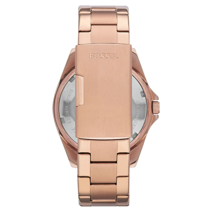 Fossil Women's Riley Multifunction, Rose Gold-Tone Stainless Steel Watch, ES2811