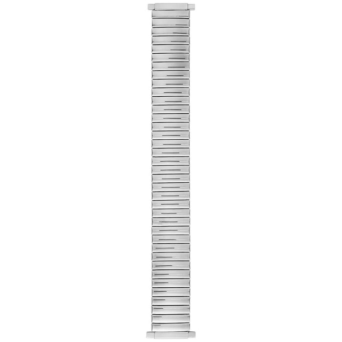 18-22mm Unisex Silver Stainless Steel Expansion Watch Band (FMDBA020) - Apple Compatible