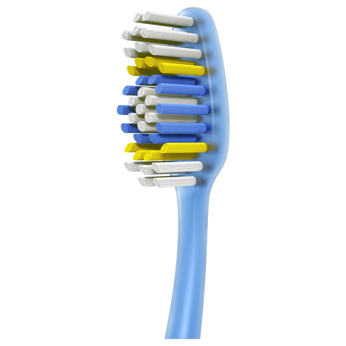 Colgate Extra Clean Flexible Grip Toothbrush; Medium; 4 Count