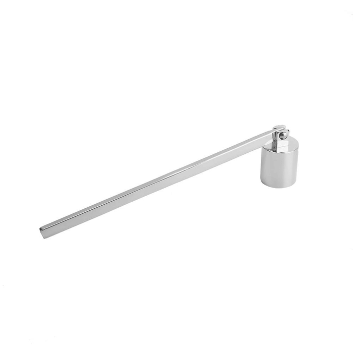 FAGINEY Candle Wick Trimmer, Straight Tube Shaped Candle Snuffer,Fashion Stainless Steel Straight Tube Shaped Candle Snuffer Wick Trimmer Cover Hand Tool
