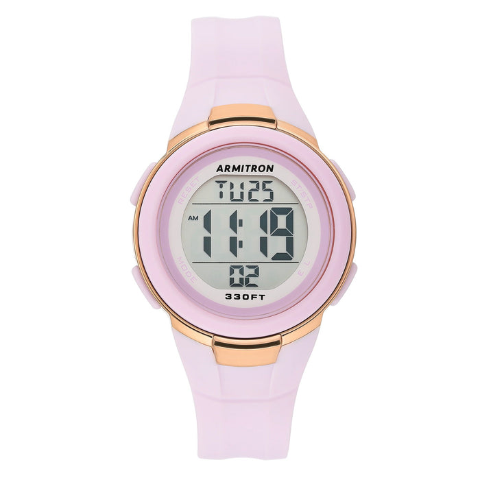 Armitron Ladies Sport Lavender Digital Watch with Silicone Watch Band