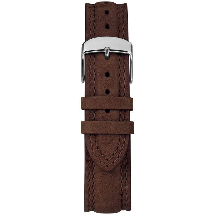 Timex Men's Expedition Field Brown/Blue Watch, Leather Strap