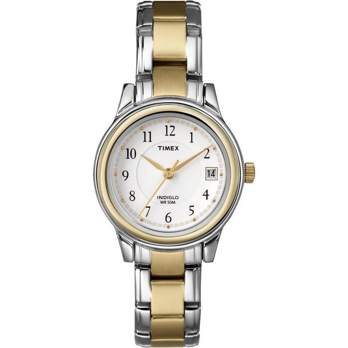 Timex Women's Porter Street Two-Tone/White 26mm Casual Watch, Expansion Band