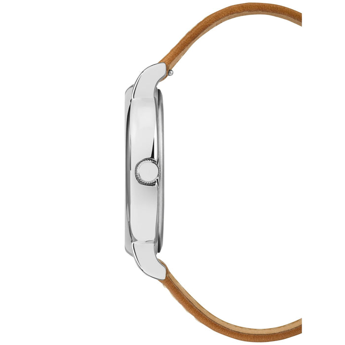 Timex Men's Weekender Tan/Blue 40mm Casual Watch, Leather Quick-Release Strap
