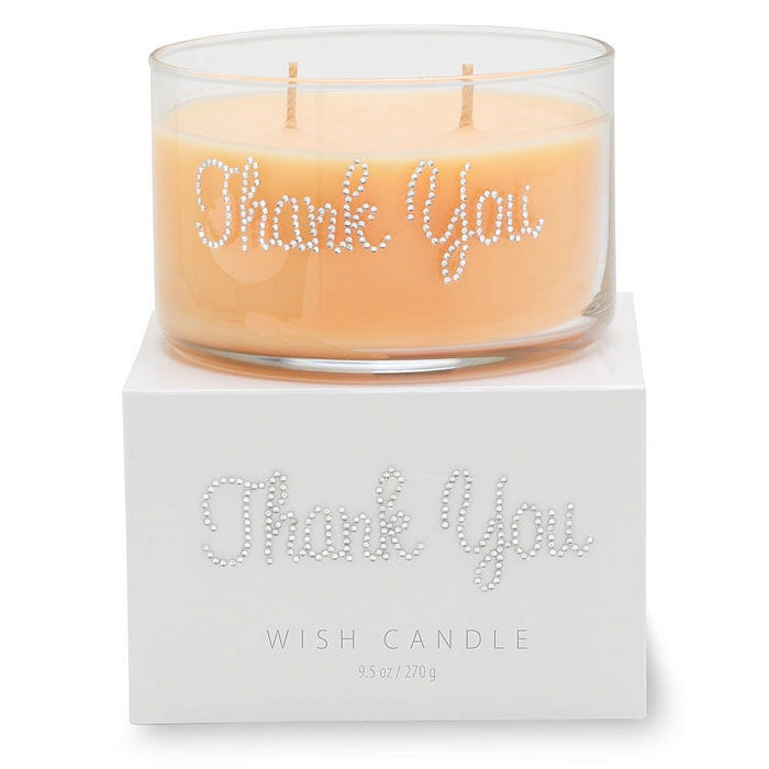 Thank You 9.5 oz Wish Candle