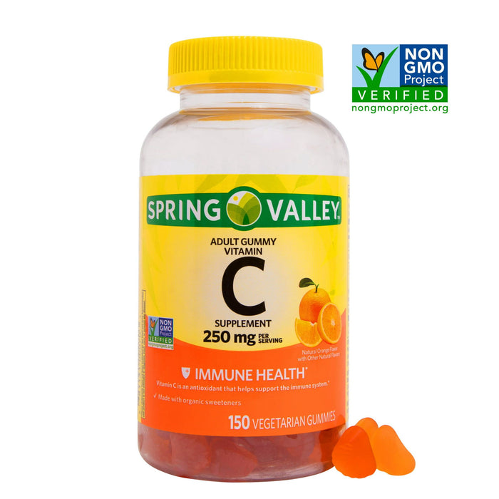 Spring Valley Vegetarian Vitamin C Gummies; 250 mg; 150 Count