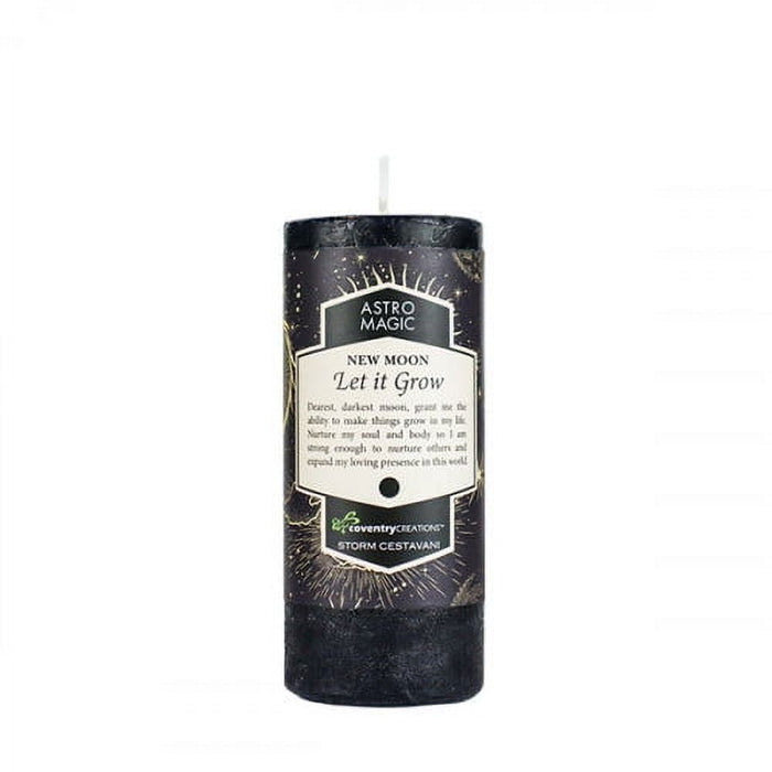 COVENTRY CREATIONS Astro Magic New Moon - Let it Grow Candle