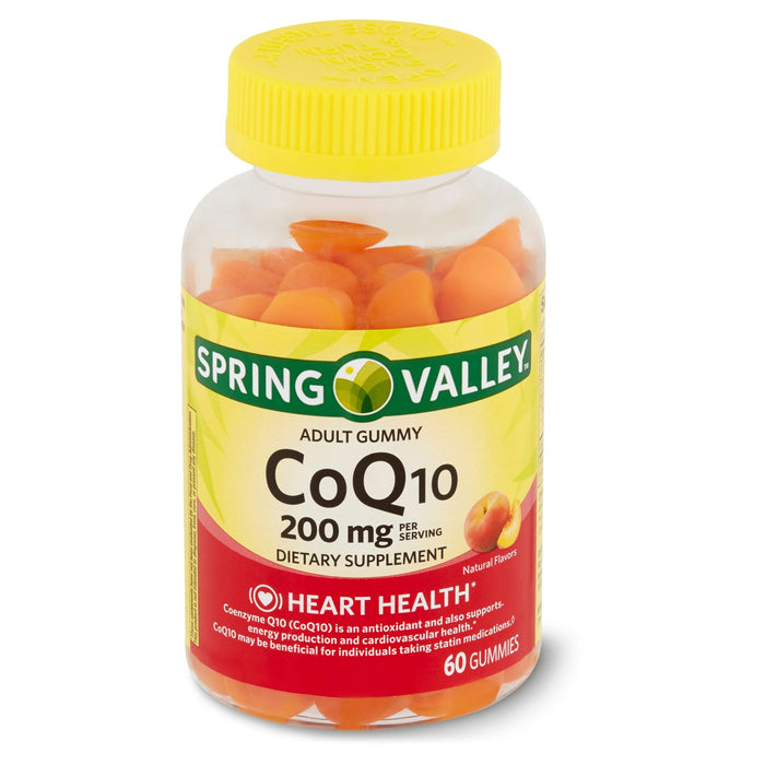 Spring Valley CoQ10 Adult Gummies; 200 mg; 60 Count