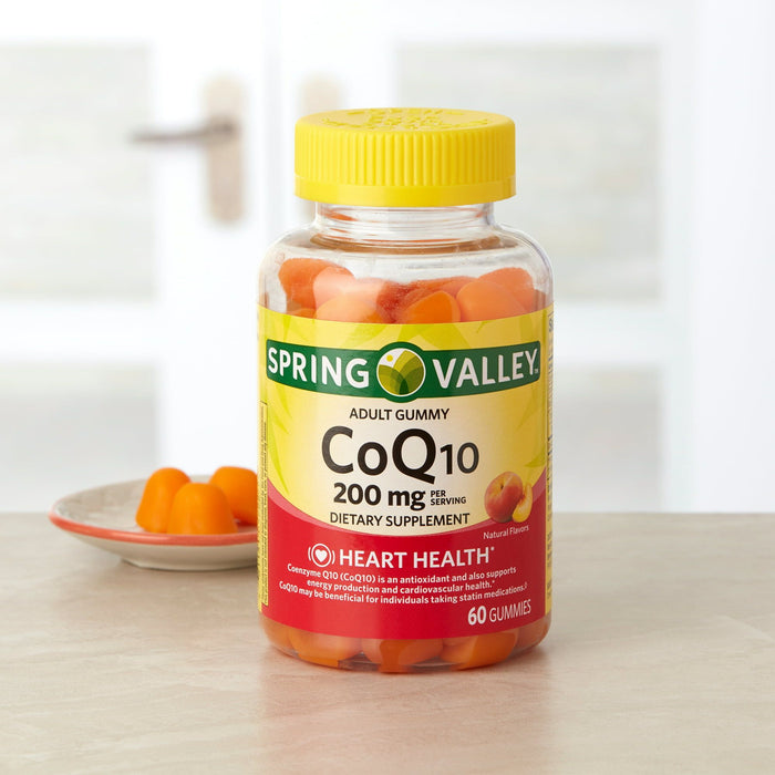 Spring Valley CoQ10 Adult Gummies; 200 mg; 60 Count