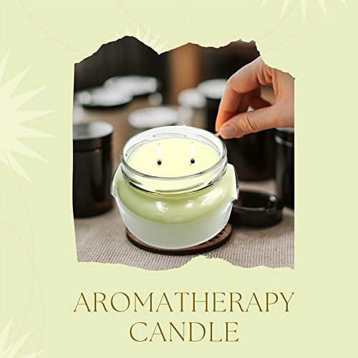 Tyler Candle Company Limelight Jar Candle - Luxurious Scented Candle with Essential Oils - Long Burning Candles 110-120 Hours - Large Candle 22 oz with Worldwide Nutrition Multi Purpose Key Chain