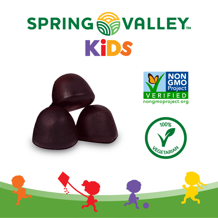 Spring Valley Kids' Elderberry Gummies; 120 Count