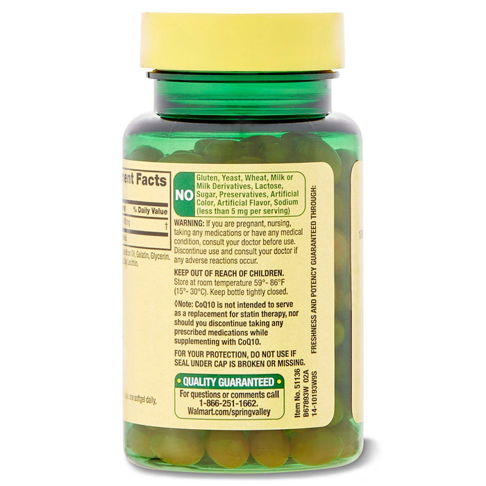 Spring Valley Rapid-Release Dietary Supplement; 100 mg; 60 Count