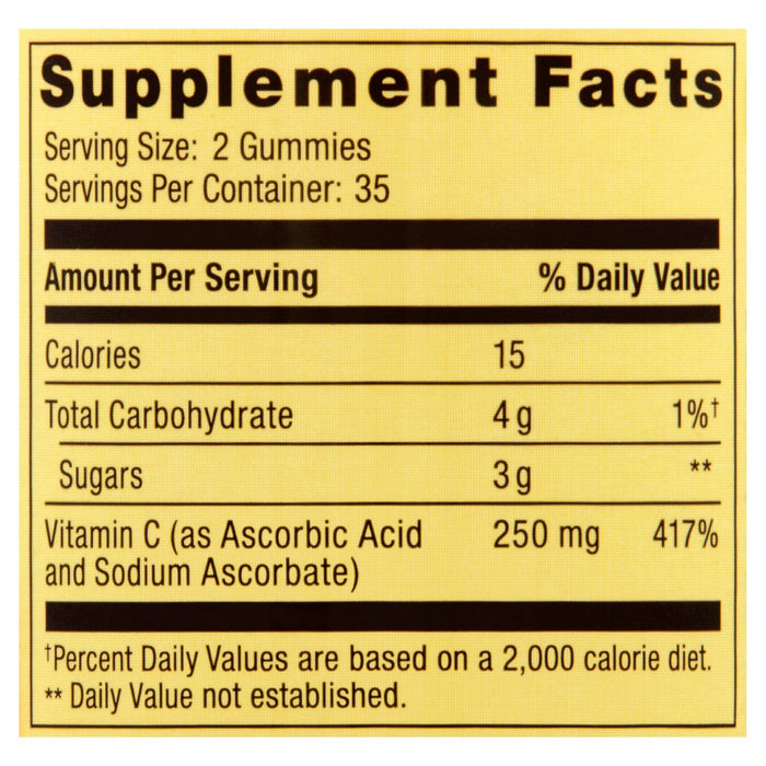 Spring Valley Vegetarian Vitamin C Gummies; 70 Count