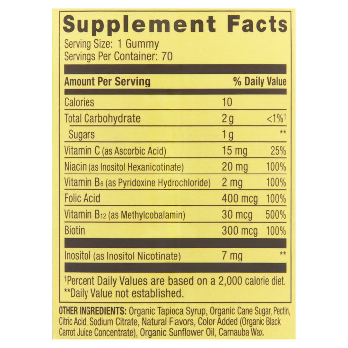 Spring Valley Vitamin B Complex Supplement Adult Vegetarian Gummies; 70 Count