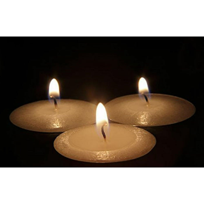 Ohr Candles 4 Hour Unscented Tealight Candles - White, 50 Pack