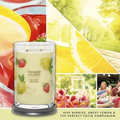 Yankee Candle 2-Wick Large Jar, Iced Berry Lemonade, 20 oz.