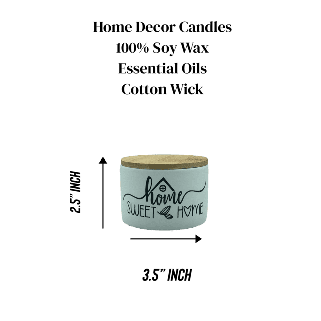 2-Pack Spring Candles 6 oz ceramic jar, Floral Fragrance Home Scented Candles 48 hrs. Burn Time