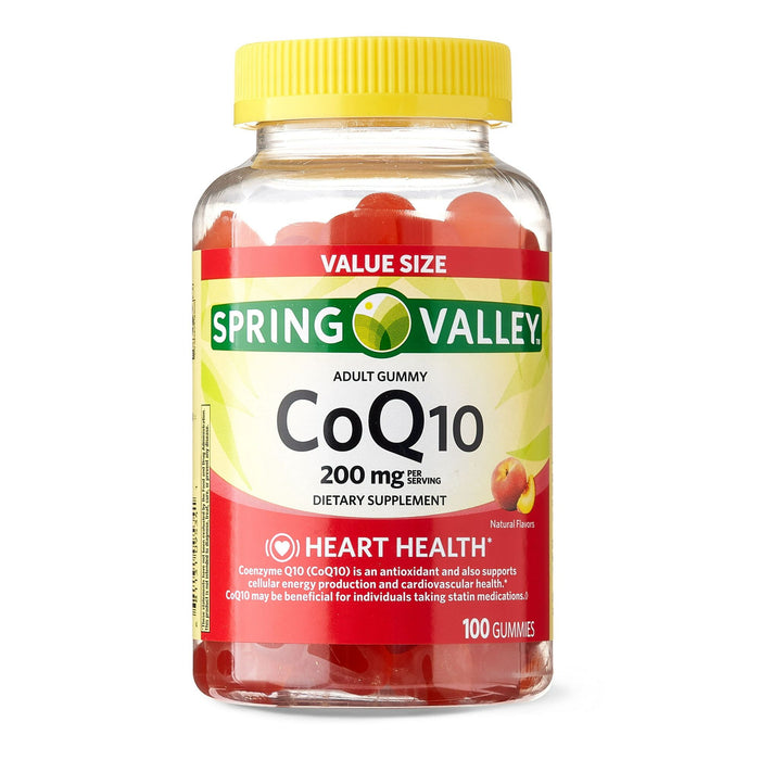 Spring Valley CoQ10 Adult Gummies; 200 mg; 100 Count