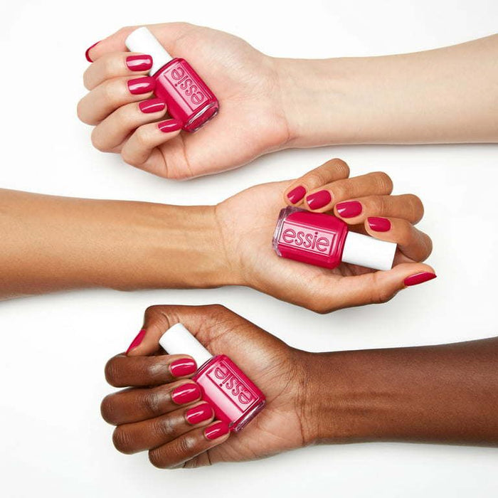 Essie Salon Quality 8 Free Vegan Nail Polish, Watermelon, 0.46 Fl Oz Bottle