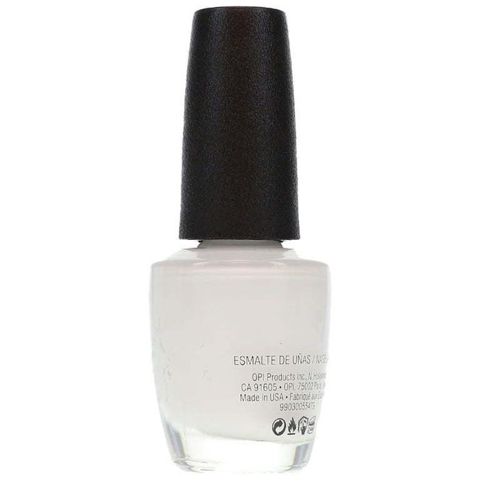 OPI Nail Lacquer, Alpine Snow, Nail Polish, 0.5 fl oz