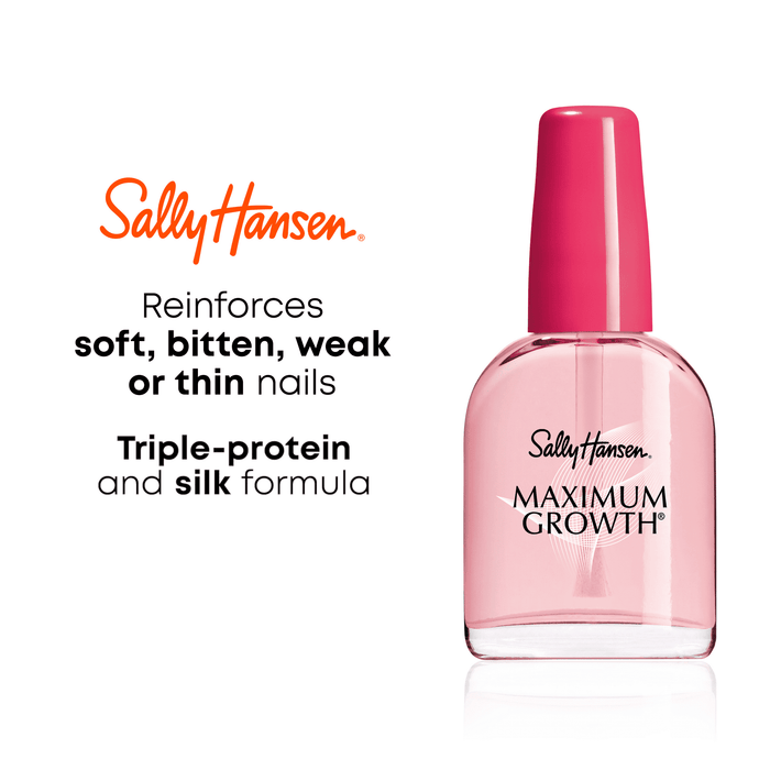 Sally Hansen Treatment Maximum Growth 0.45 oz Strengthener Triple-Protection