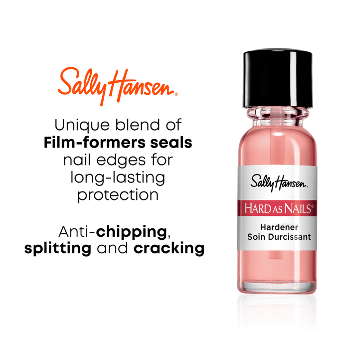 Sally Hansen Hard as Nails Natural Tint Nail Strengthener 0.45 fl oz Nail Hardener