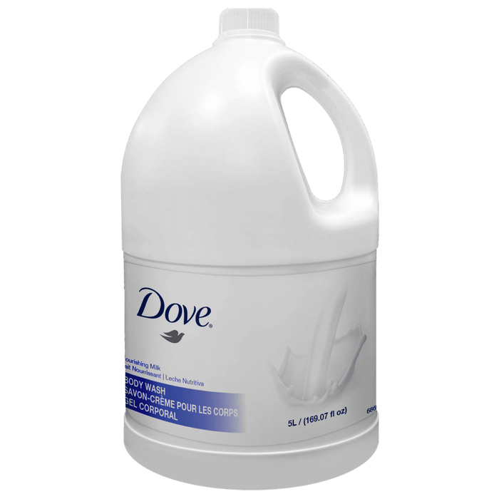 Dove 5Liter(1.32GL) PRO Hydrating Body Wash Daily Moisturizer Refill Bottle