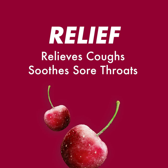 (2 pack) HALLS Relief Cherry Cough Drops, Economy Pack, 80 Drops