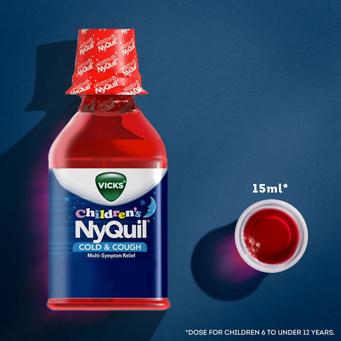 Vicks NyQuil Kid's Cold and Cough Medicine, 8 fl oz