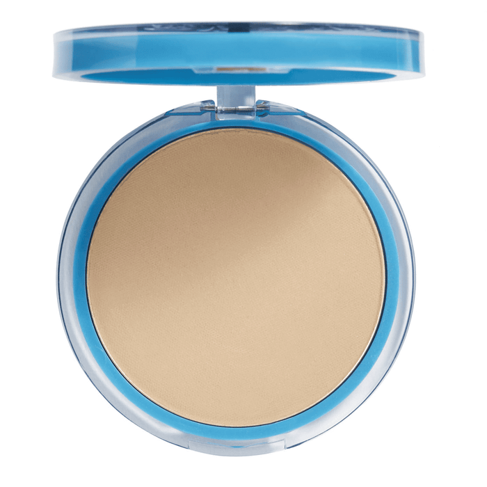 COVERGIRL Clean Matte Pressed Powder, 525 Buff Beige, 0.35 oz