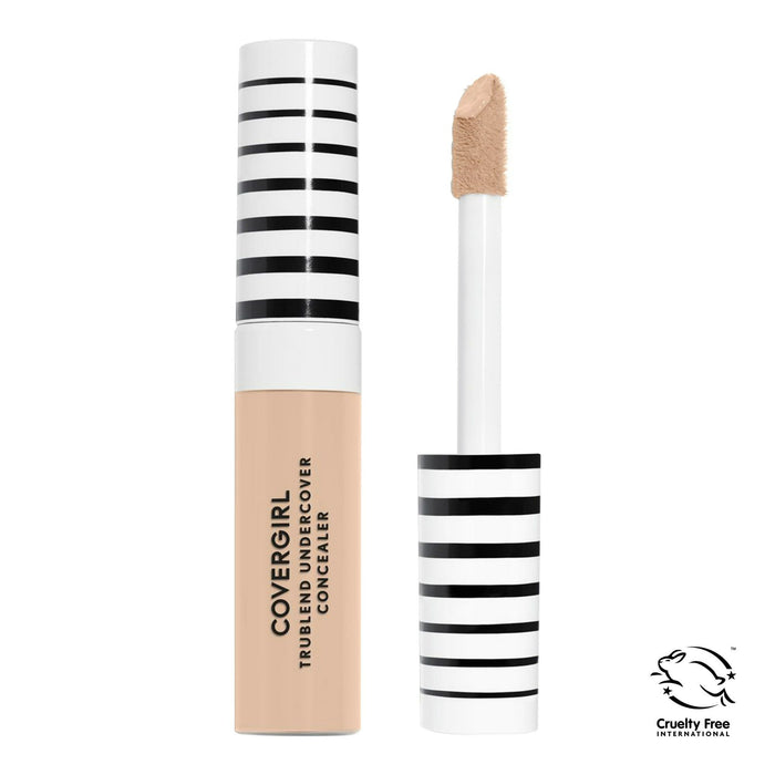 COVERGIRL TruBlend Undercover Concealer, Classic Ivory, 0.33 oz, Full Coverage Liquid Concealer