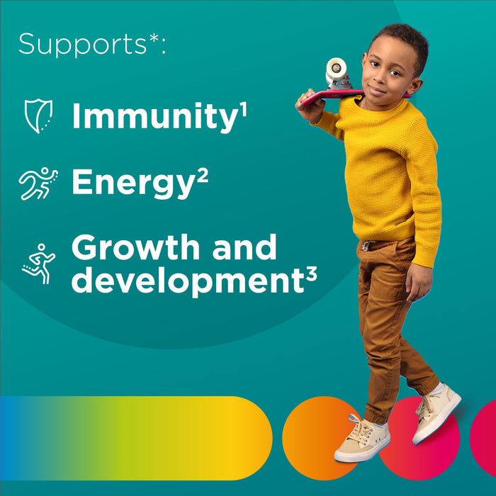 Centrum Kids Multivitamin Gummies; Tropical Punch Flavor Made With Natural Flavors; 110 Count