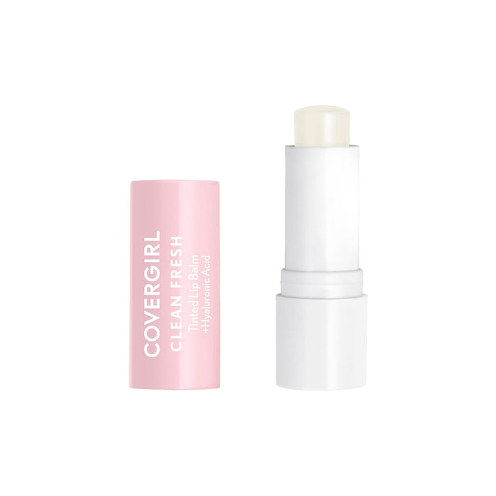 COVERGIRL Clean Fresh Lip Balm, 100 Clear As Crystal, 0.14 oz