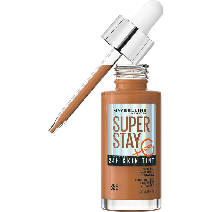 Maybelline Super Stay Super Stay Up to 24HR Skin Tint with Vitamin C, 355, 1 fl oz