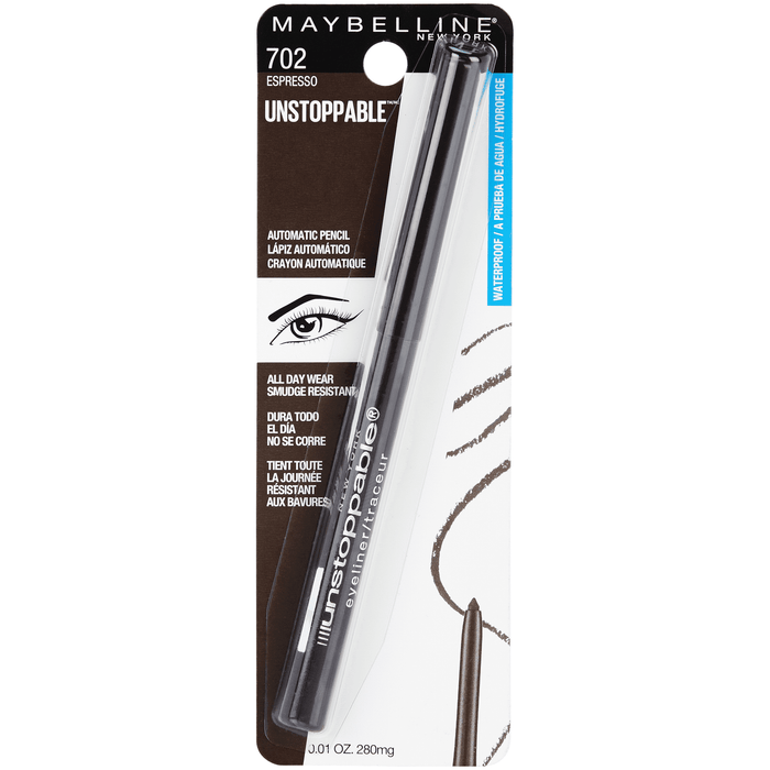 Maybelline Unstoppable Waterproof Eyeliner, Espresso