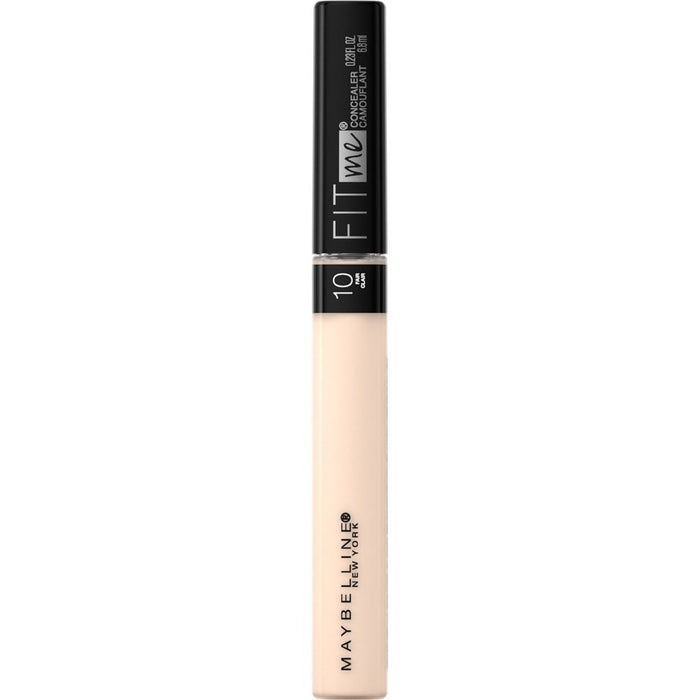 Maybelline Fit Me Liquid Concealer, Natural Coverage, Oil-Free, 10 Fair, 0.23 fl oz