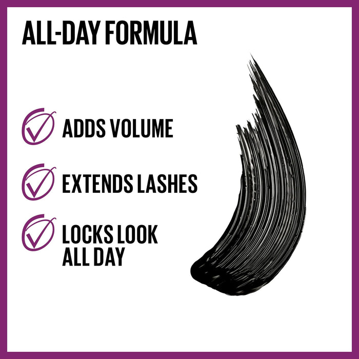 Maybelline The Falsies Lash Lift Washable Mascara, Blackest Black