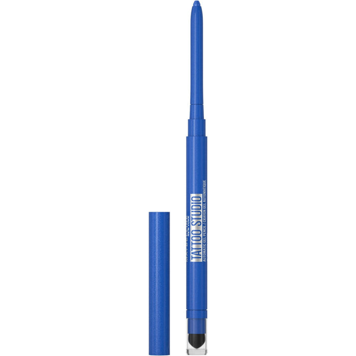 Maybelline Tattoo Studio Automatic Gel Pencil Eyeliner, Sleepless Sapphire, 0.01 oz