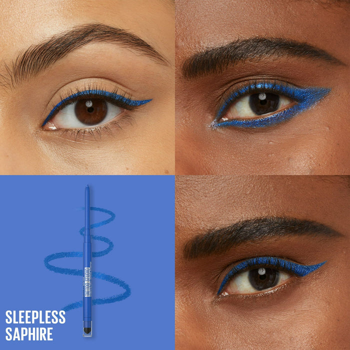 Maybelline Tattoo Studio Automatic Gel Pencil Eyeliner, Sleepless Sapphire, 0.01 oz