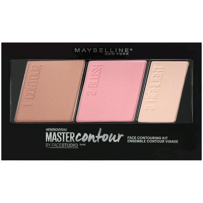 Maybelline Facestudio Master Face Contouring, Light to Medium, 0.35 oz