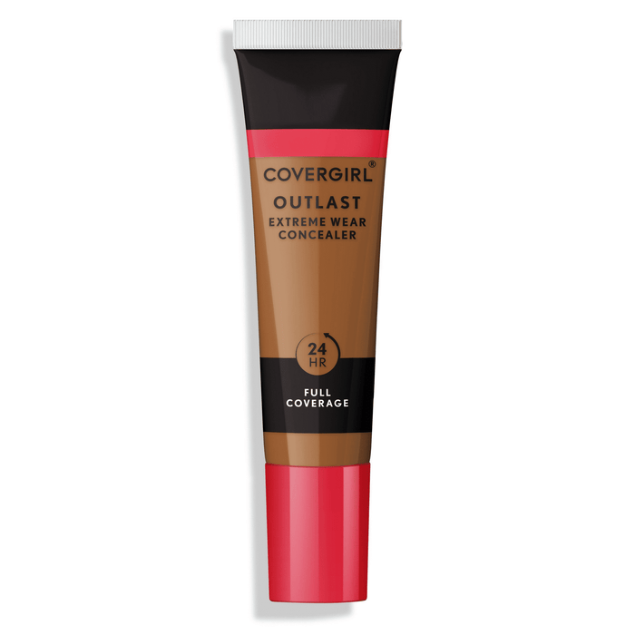 COVERGIRL Outlast Extreme Wear Concealer, Warm Tawny, Lightweight and Waterproof, Concealer Makeup, Under Eye Concealer, Concealer for Dark Circles, Full Coverage Concealer, All Day Wear