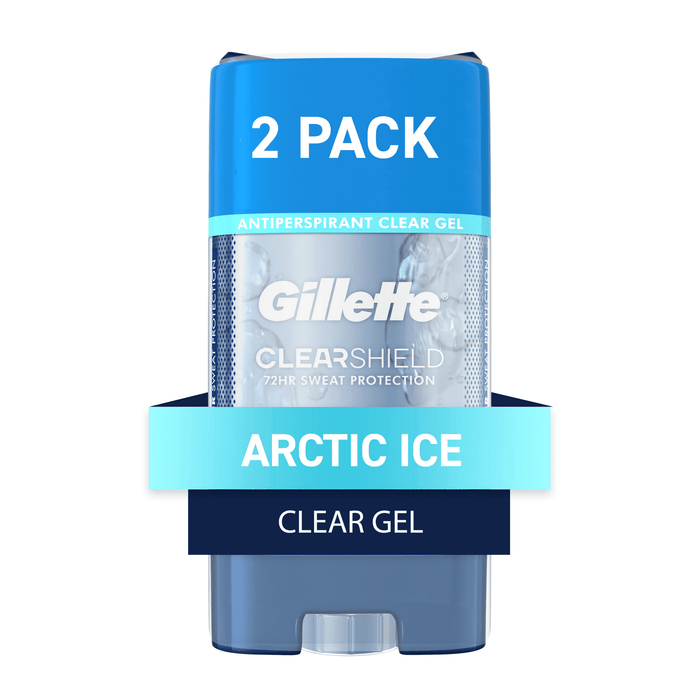 Gillette Antiperspirant and Deodorant for Men; Artic Ice; Twin Pack; 3.8 oz